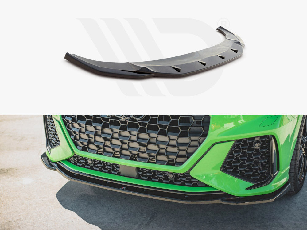 Front Splitter V.2 Audi RSQ3 (F3) 2019-UP Maxton Design