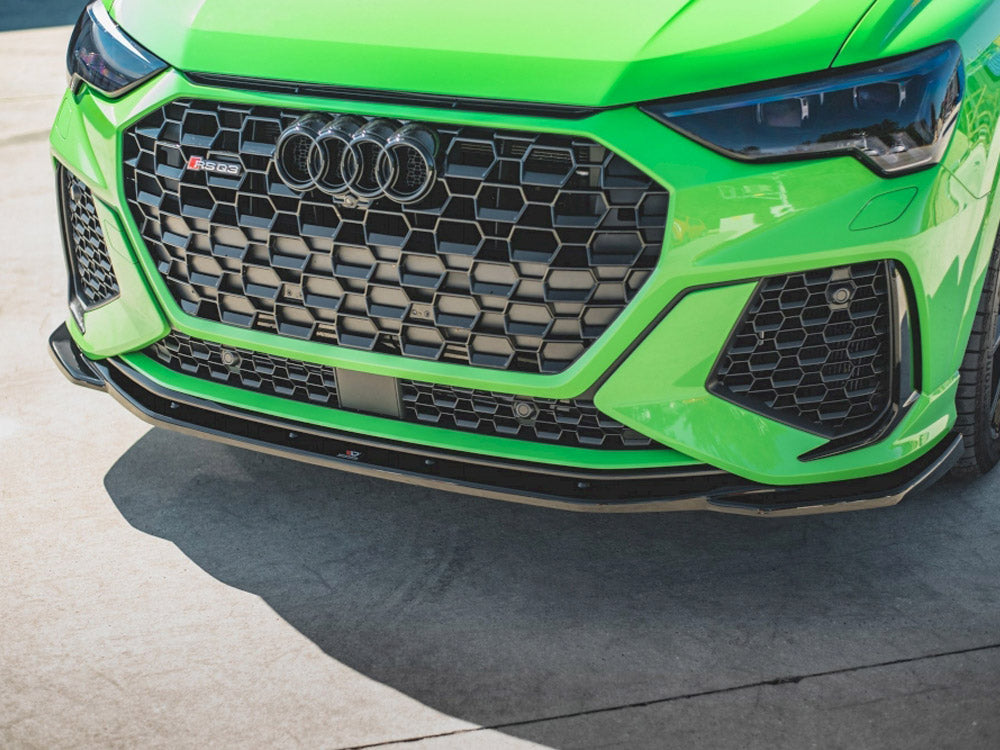 Front Splitter V.2 Audi RSQ3 (F3) 2019-UP Maxton Design