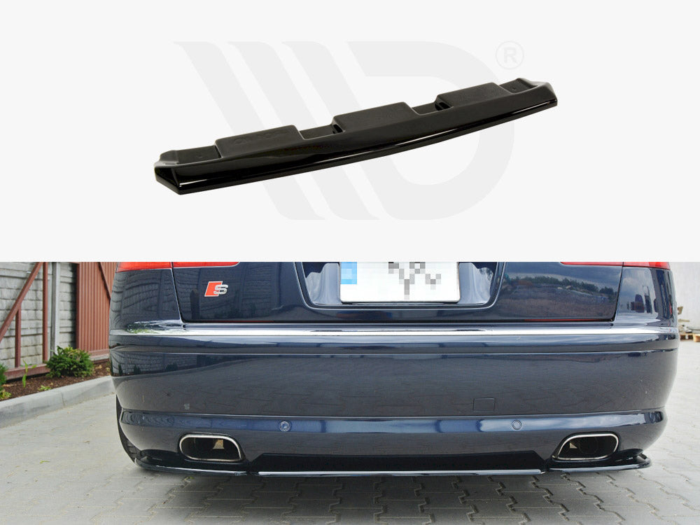 Central Rear Splitter Audi S8 D3 Maxton Design