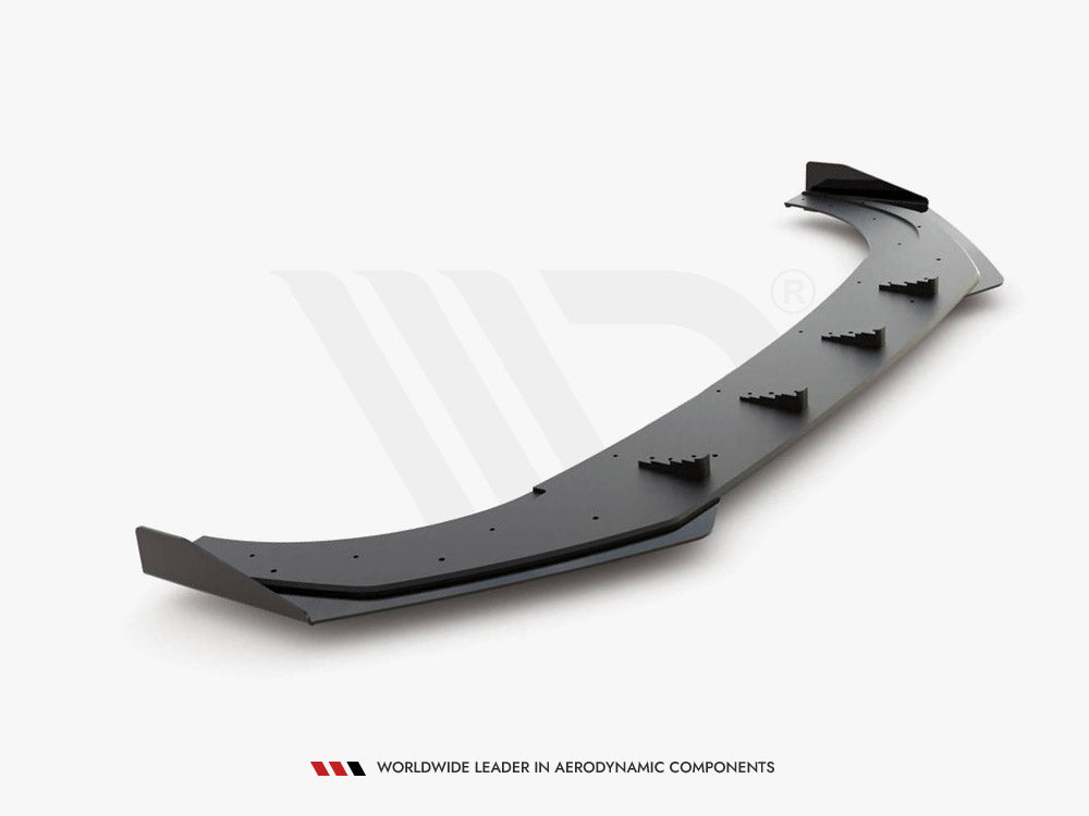 Racing Durability Front Splitter + Flaps VW Golf 8 GTI Clubsport 2020- Maxton Design