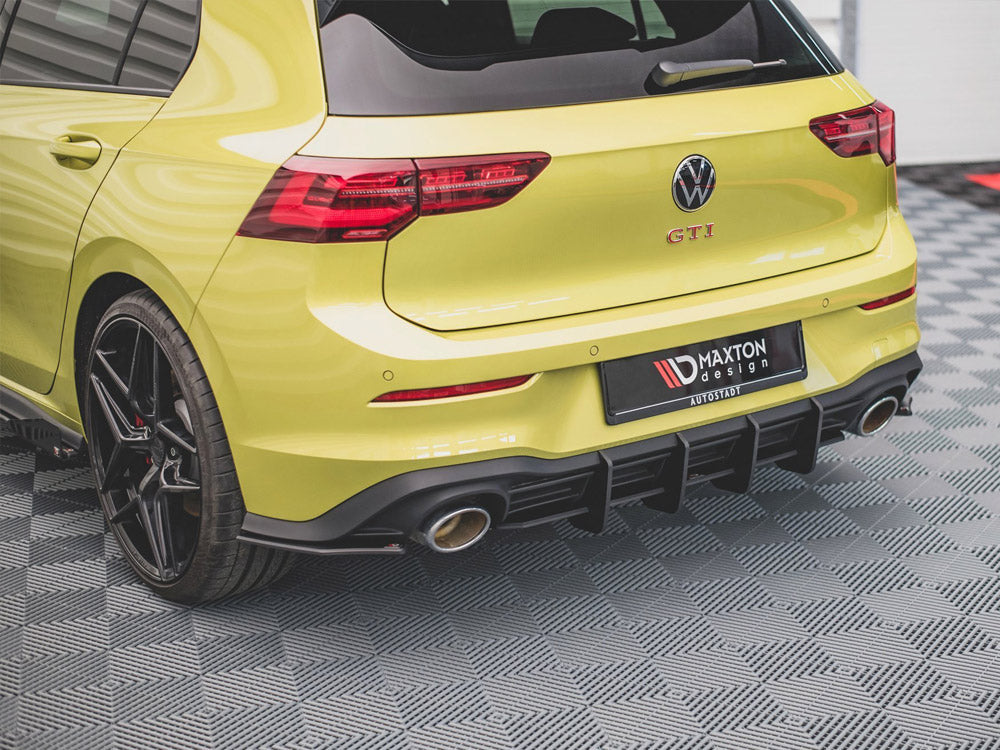 Racing Durability Rear Diffuser V2 VW Golf 8 GTI Clubsport 2020- Maxton Design