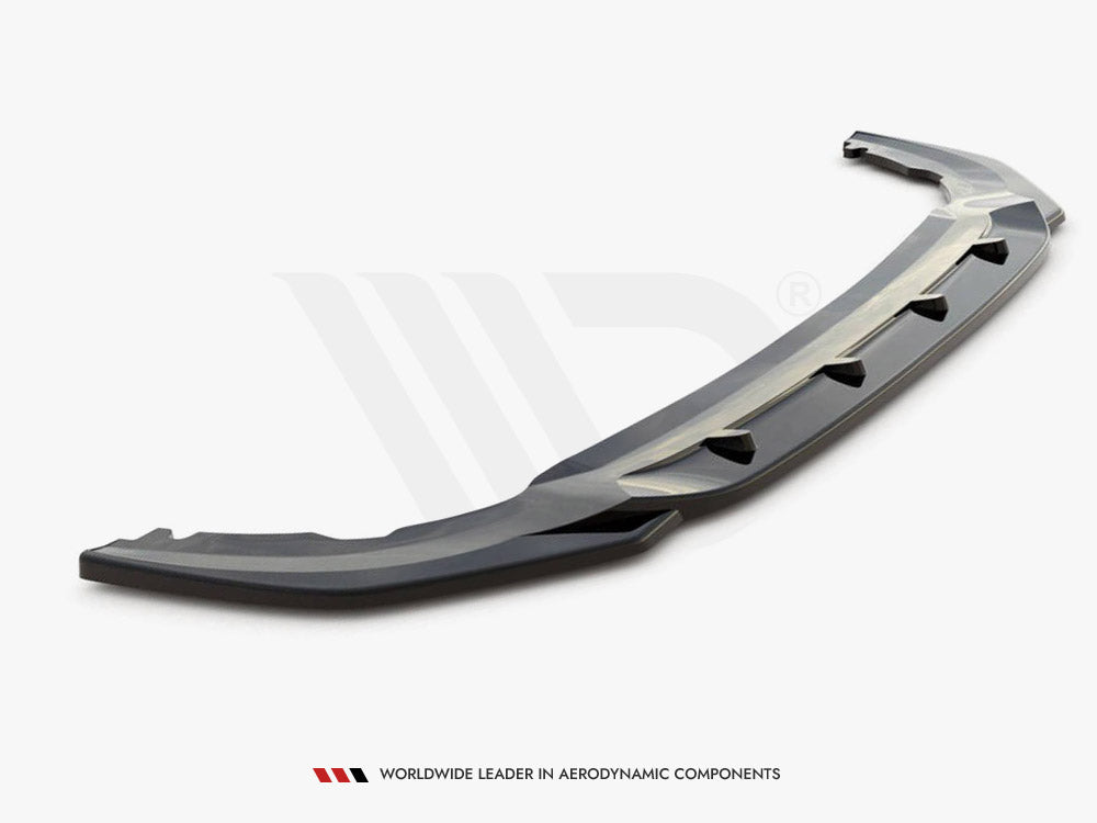 Front Splitter V2 VW Golf 8 GTI Clubsport 2020- Maxton Design