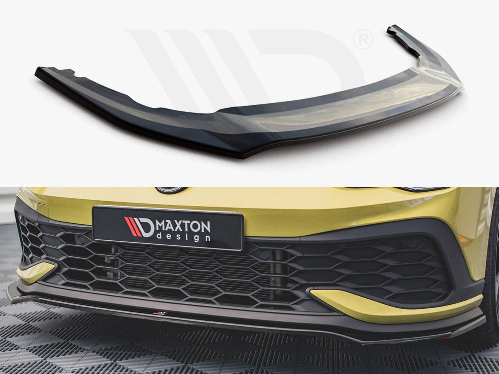 Front Splitter V3 VW Golf 8 GTI Clubsport 2020- Maxton Design