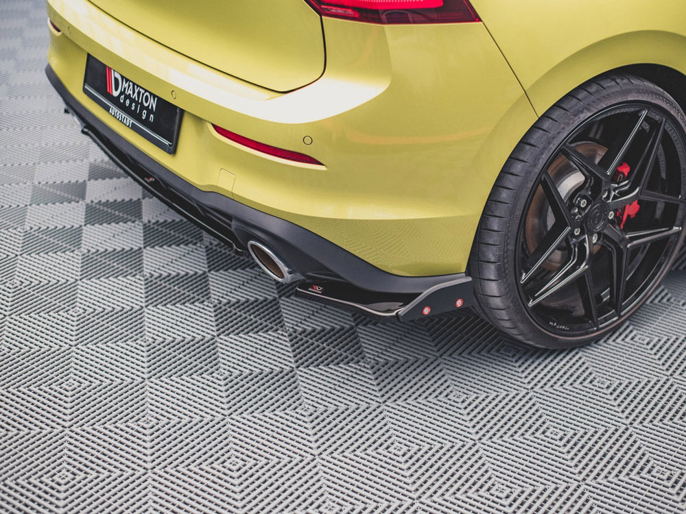 Rear Side Splitters V.1 + Flaps VW Golf 8 GTI Clubsport Maxton Design