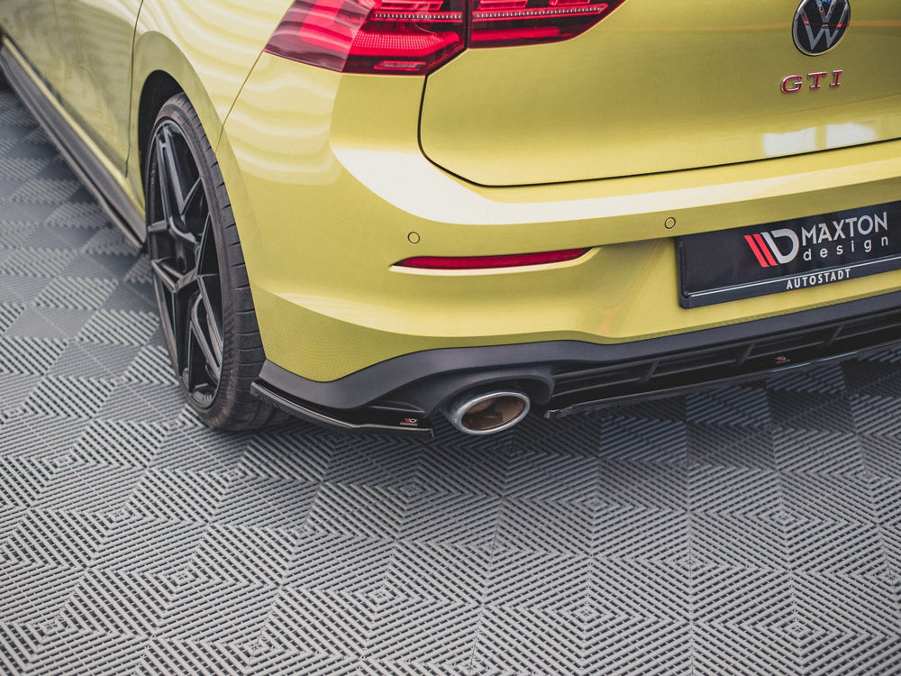 Rear Side Splitters V2 VW Golf 8 GTI Clubsport 2020- Maxton Design