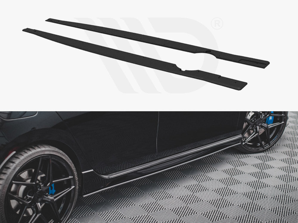 Street PRO Side Skirts Diffusers VW Golf R MK8 2020- Maxton Design