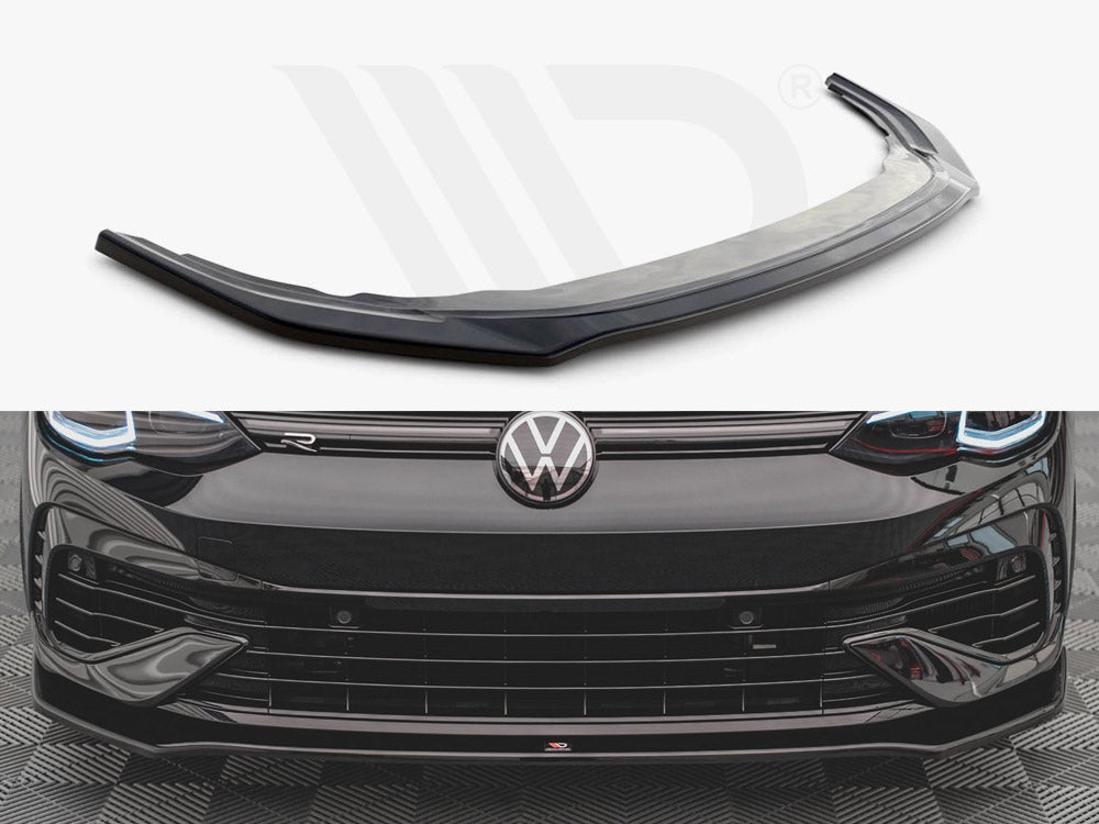 Front Splitter V.3 VW Golf R MK8 2020- Maxton Design