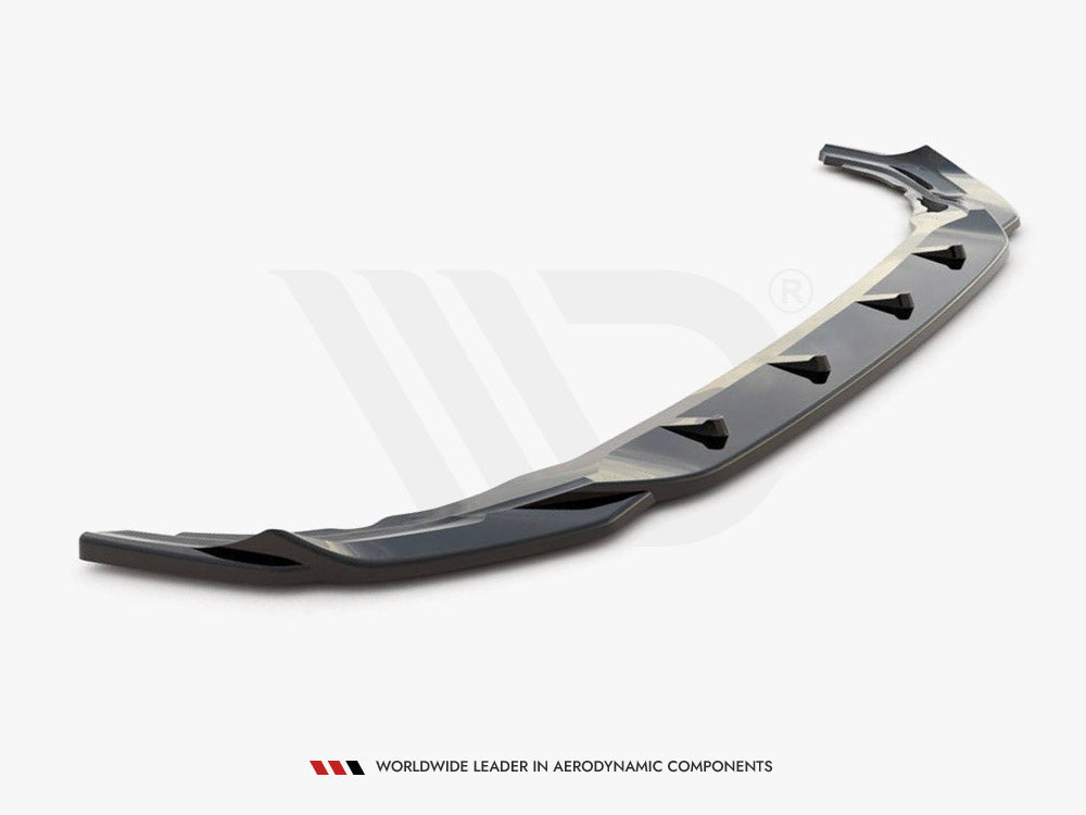 Front Splitter V.4 VW Golf R MK8 2020- Maxton Design