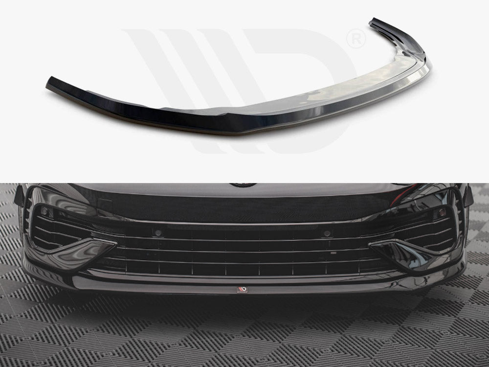 Front Splitter V.5 VW Golf R MK8 2020- Maxton Design