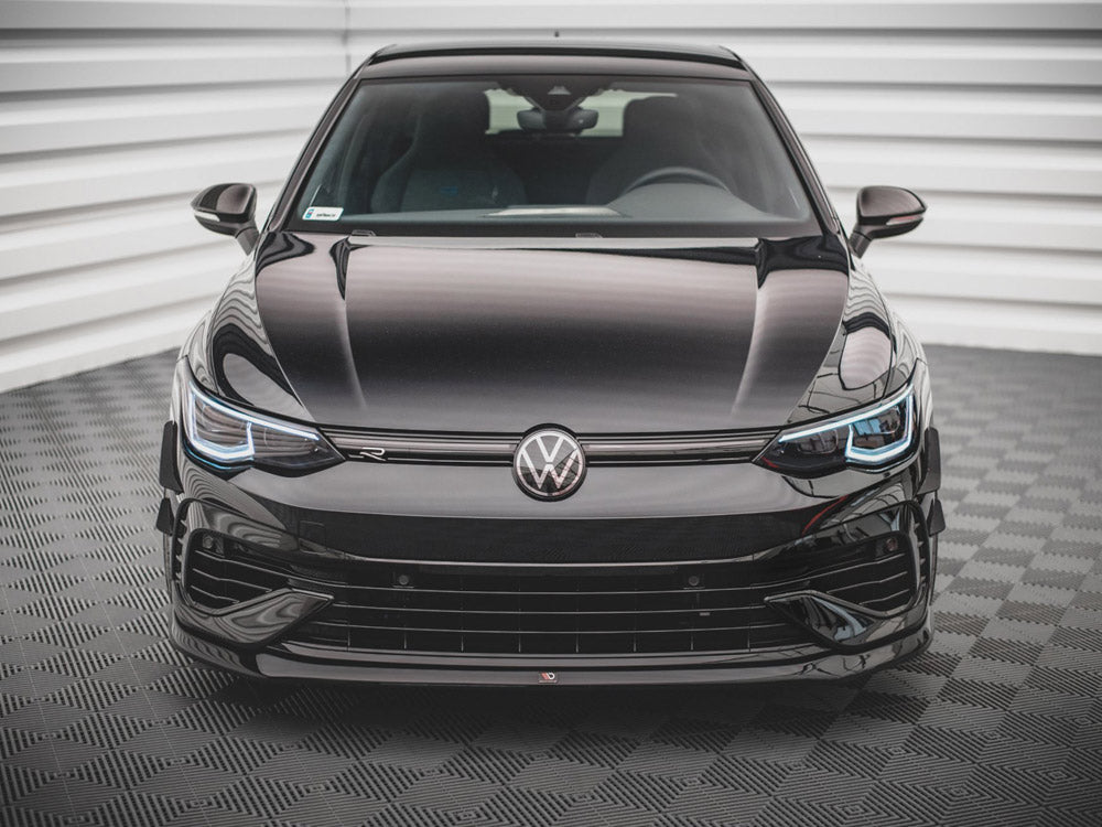 Front Splitter V.5 VW Golf R MK8 2020- Maxton Design