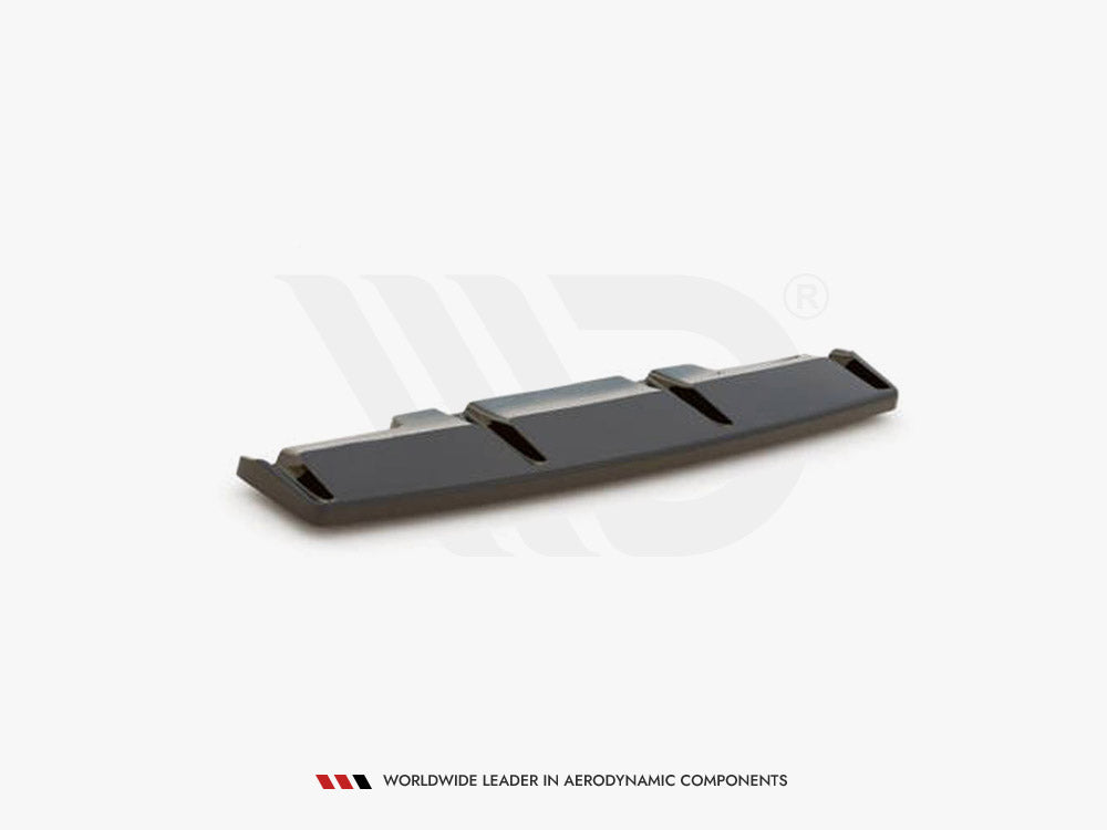 Central Rear Splitter VW Golf R MK8 2020- Maxton Design