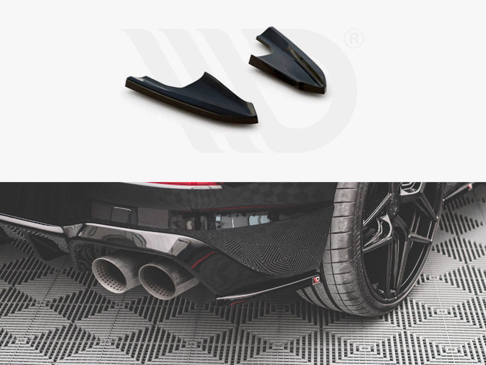 Rear Side Splitters V.3 VW Golf R MK8 2020- Maxton Design