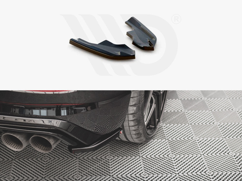 Rear Side Splitters V.4 VW Golf R MK8 2020- Maxton Design