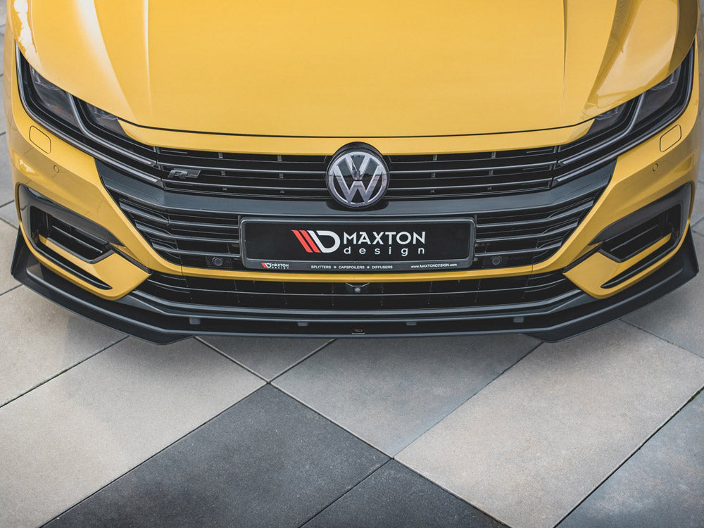 Front Splitter + Flaps VW Arteon R-Line 2017- Maxton Design