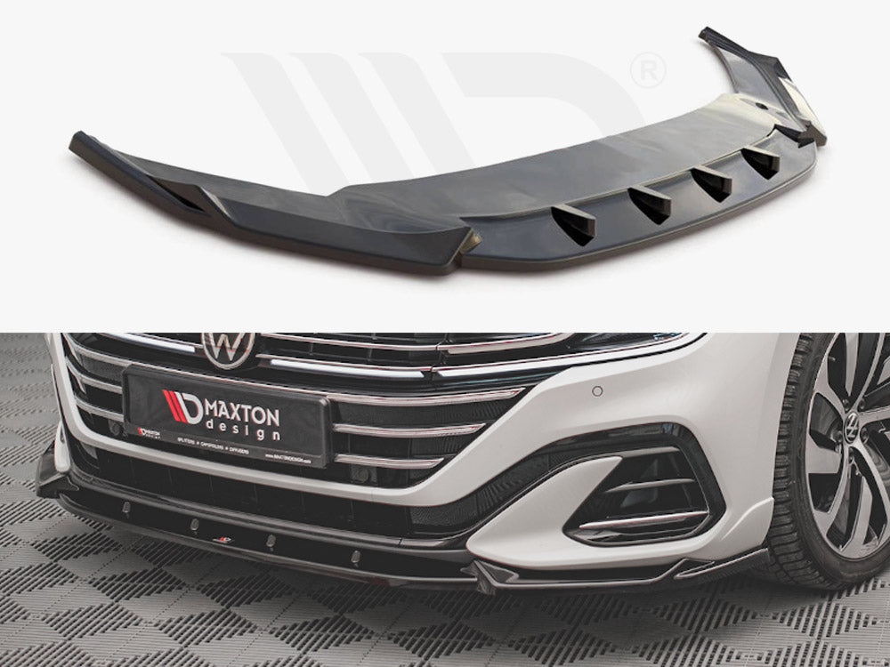 Front Splitter V.1 VW Arteon R-line Facelift 2020- Maxton Design