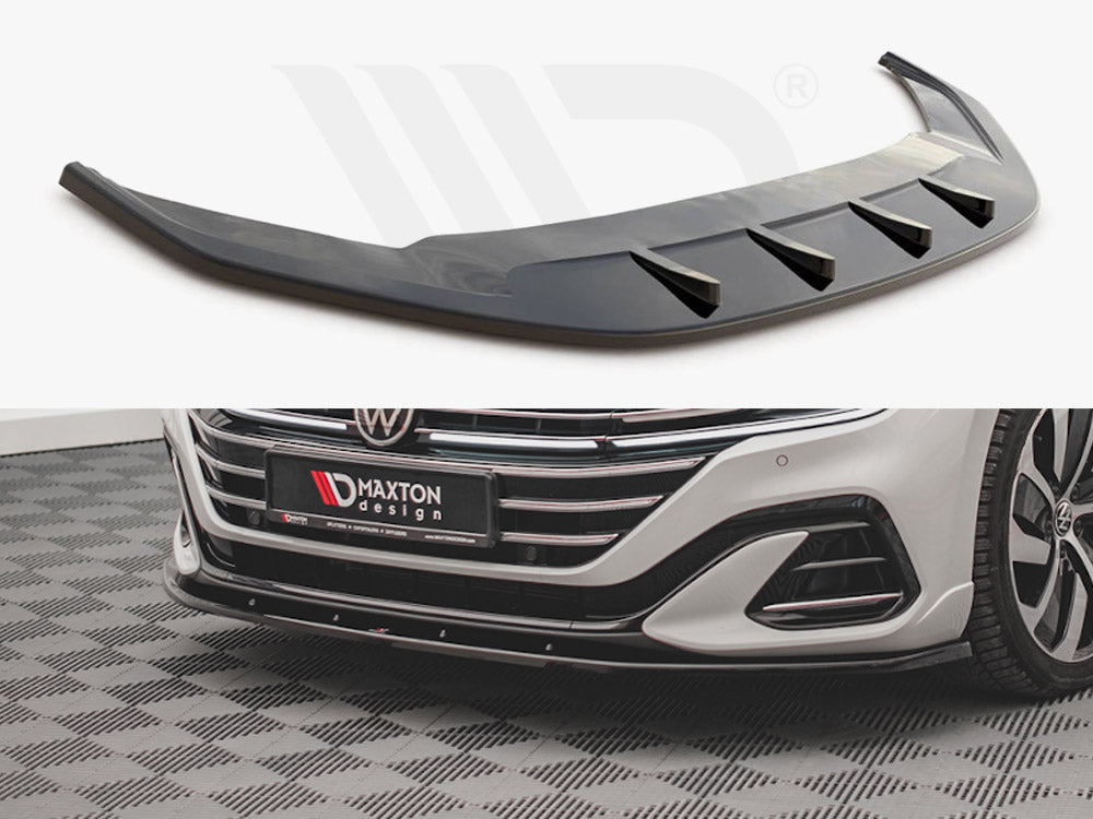 Front Splitter V.2 VW Arteon R-line Facelift 2020- Maxton Design