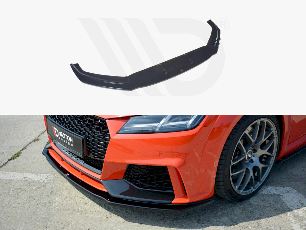 Front Splitter V.1 Audi TT MK3 (8S) RS 2016-2020 Maxton Design