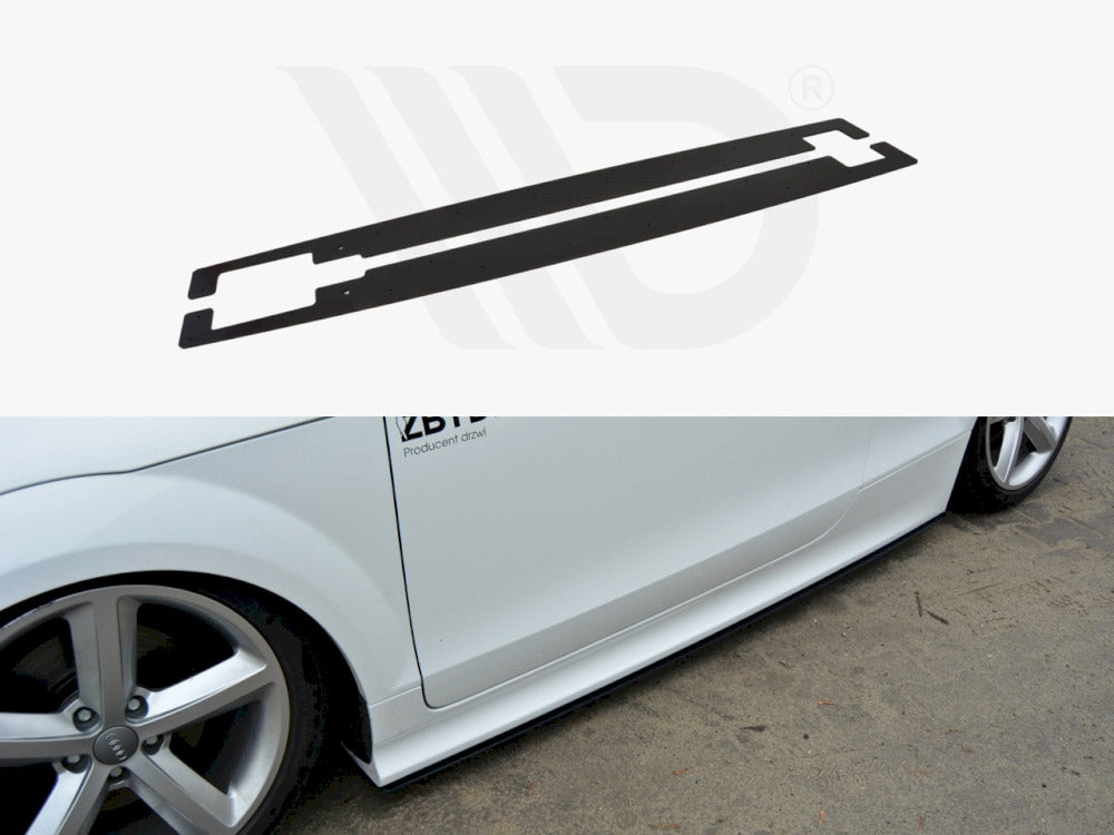 Racing Side Skirts Diffusers Audi TT MK2 RS Maxton Design