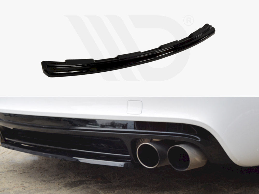 Central Rear Splitter Audi TT S 8J Maxton Design