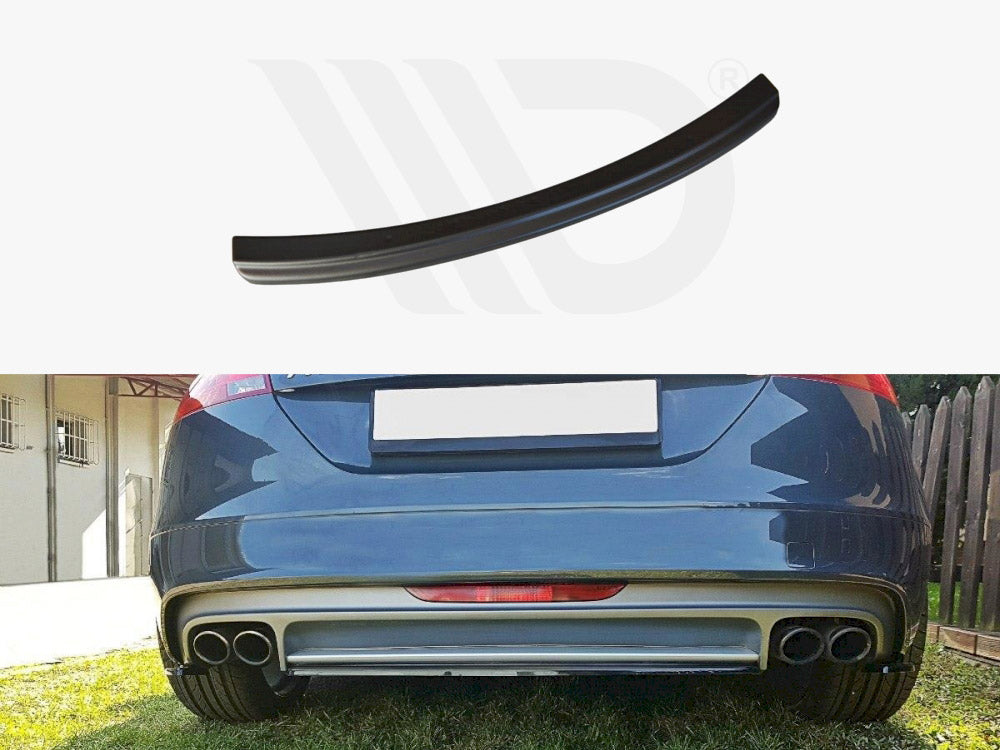 Central Rear Splitter Audi TT S Mk2 (8J) 2008-2014 Maxton Design