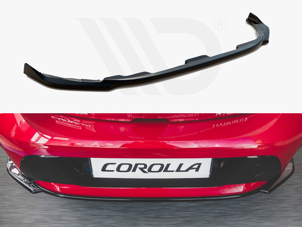 Central Rear Splitter Toyota Corolla MK12 Hatchback 2019- Maxton Design