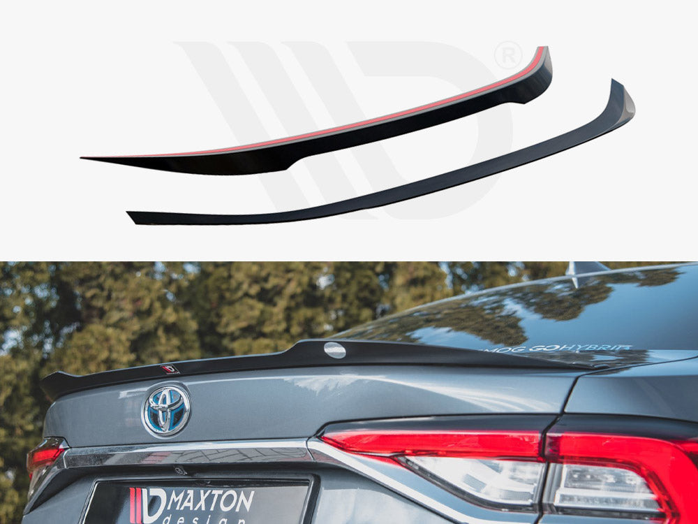 Spoiler CAP Toyota Corolla MK12 Sedan 2019- Maxton Design