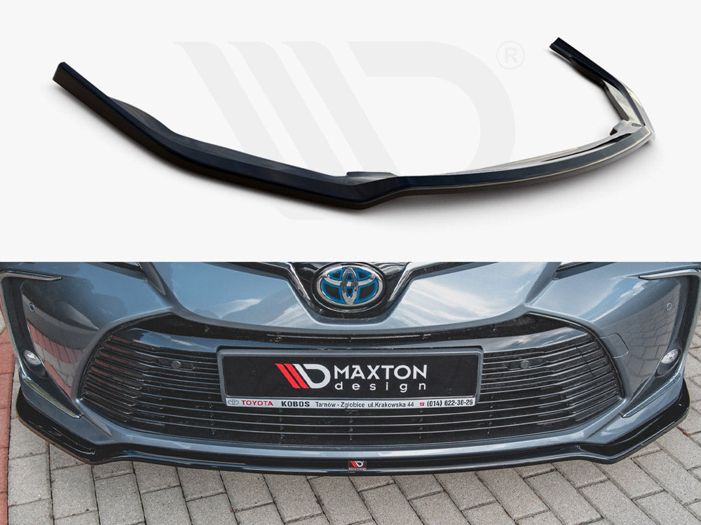 Front Splitter Toyota Corolla MK12 Sedan 2019- Maxton Design