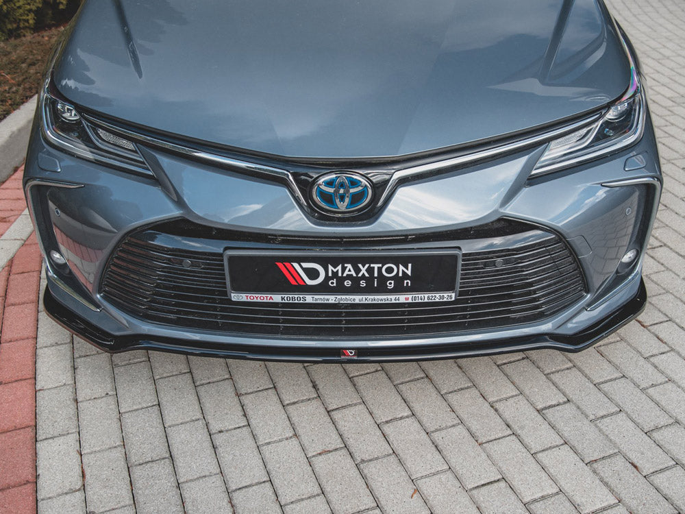 Front Splitter Toyota Corolla MK12 Sedan 2019- Maxton Design