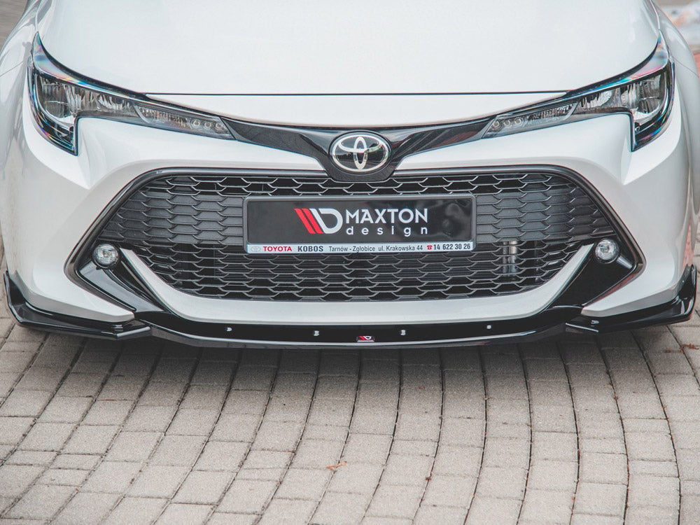 Front Splitter V2 Toyota Corolla MK12 Touring Sports/ Hatchback 2019- Maxton Design