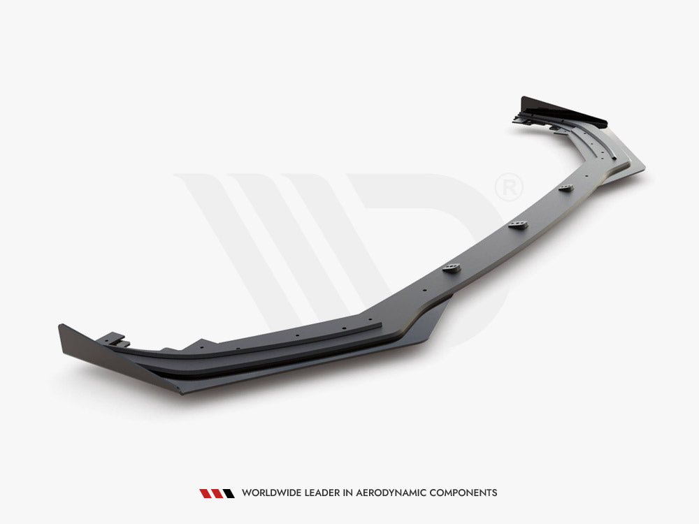 Racing Durability Front Splitter + Flaps Toyota GR Yaris Mk4 2020- Maxton Design