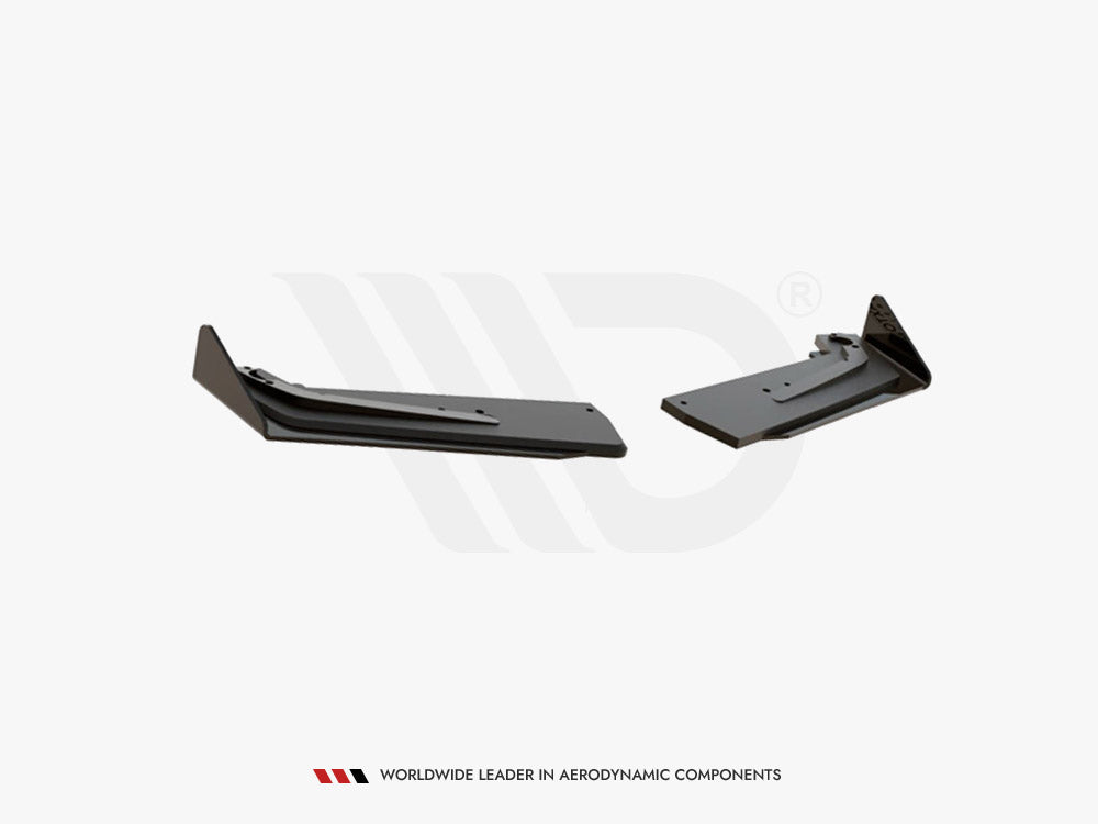 Racing Durability Rear Side Splitters (+flaps) Toyota GR Yaris MK4 2020- Maxton Design