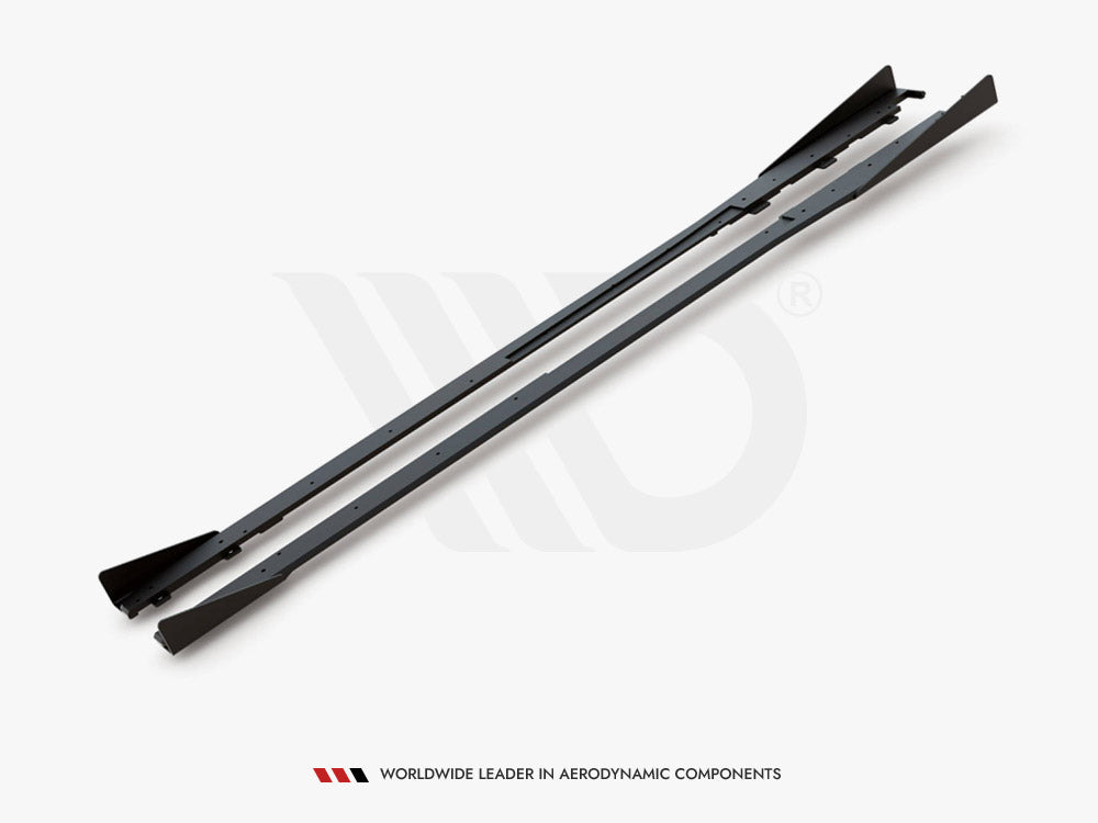 Racing Durability Side Skirts Diffusers (+flaps) Toyota GR Yaris MK4 2020- Maxton Design