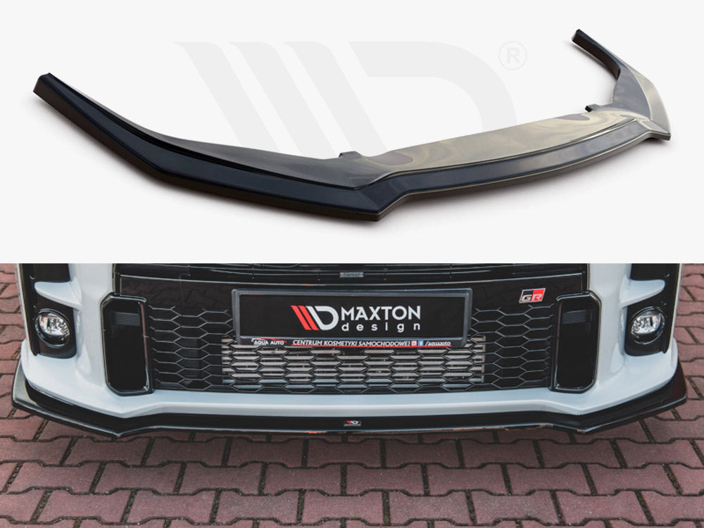 Front Splitter V1 Toyota GR Yaris MK4 2020- Maxton Design