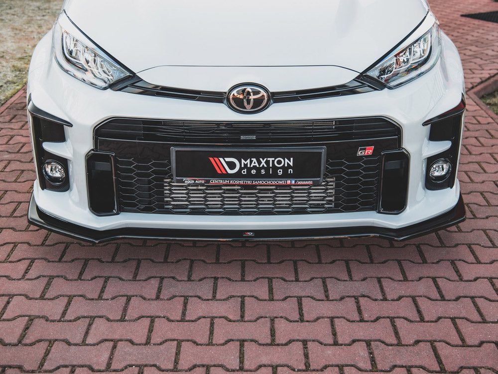 Front Splitter V1 Toyota GR Yaris MK4 2020- Maxton Design