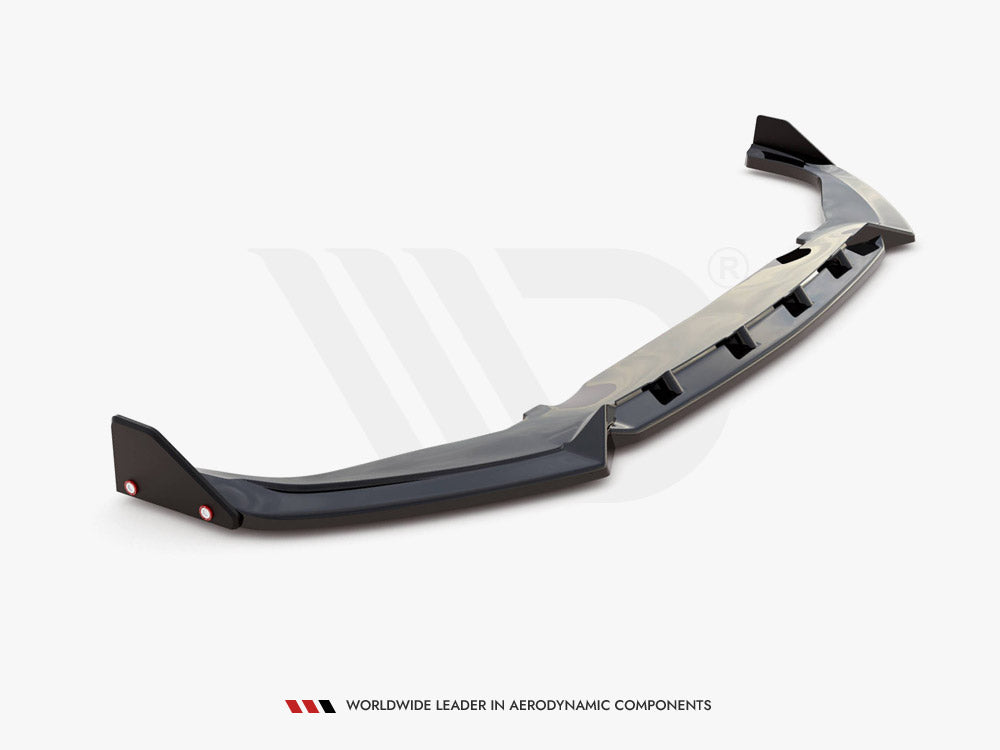 Front Splitter V.2 + Flaps Toyota GR Yaris Mk4 Maxton Design