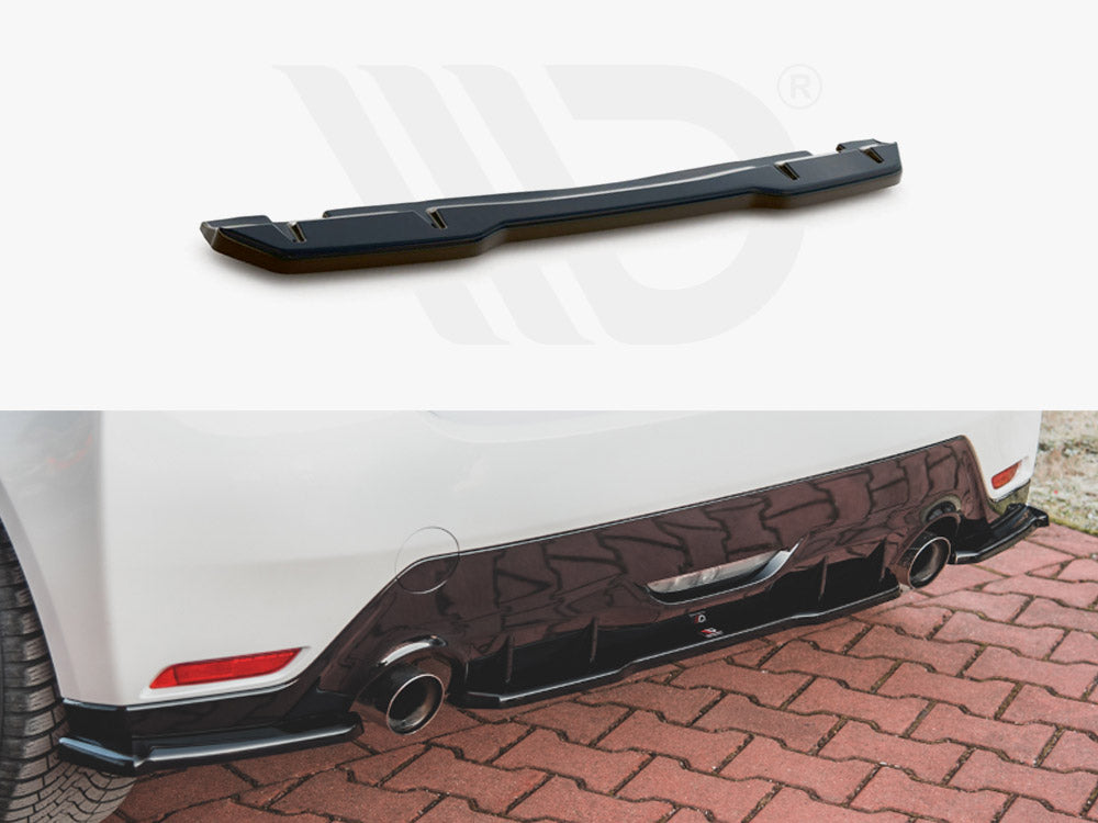 Central Rear Splitter Toyota GR Yaris MK4 2020- Maxton Design