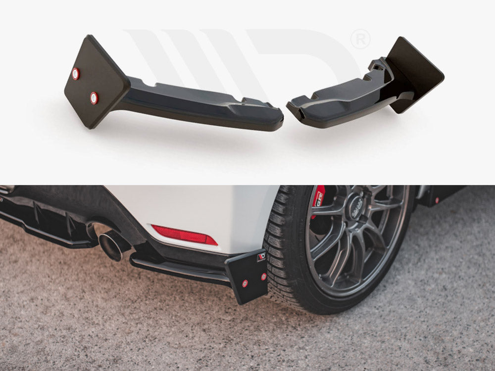 Rear Side Splitters V.2 + Flaps Toyota GR Yaris Mk4 Maxton Design