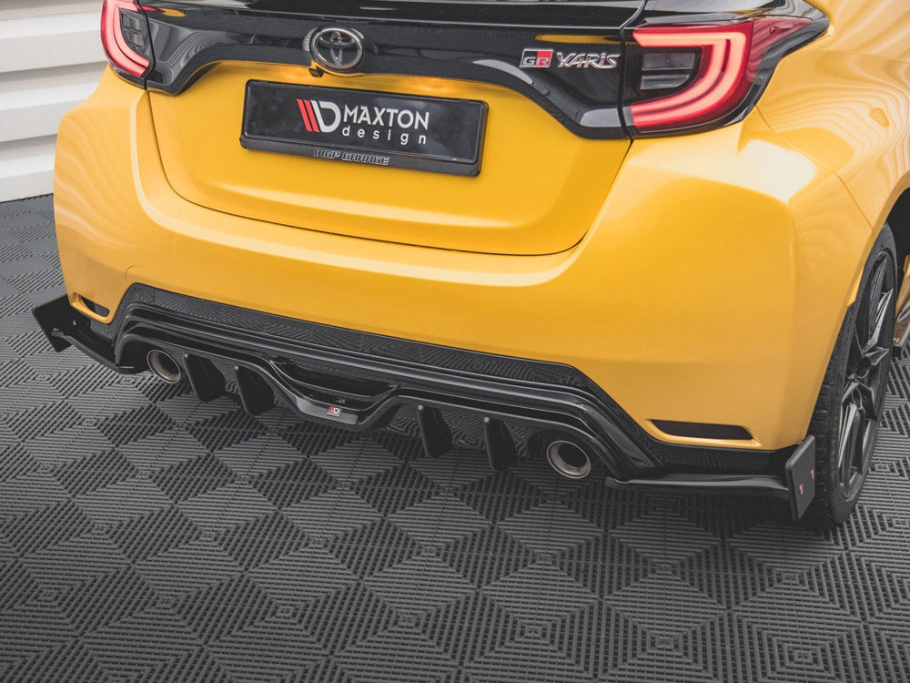 Rear Side Splitters V.4 + Flaps Toyota GR Yaris Mk4 Maxton Design