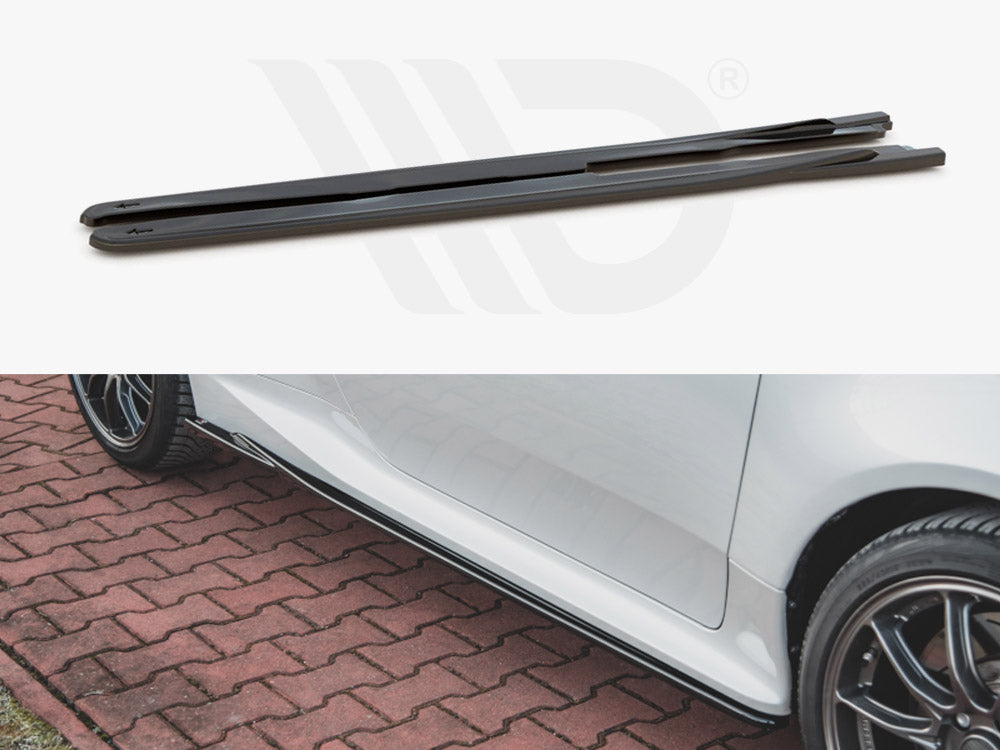 Side Skirts Diffusers V1 Toyota GR Yaris MK4 2020- Maxton Design