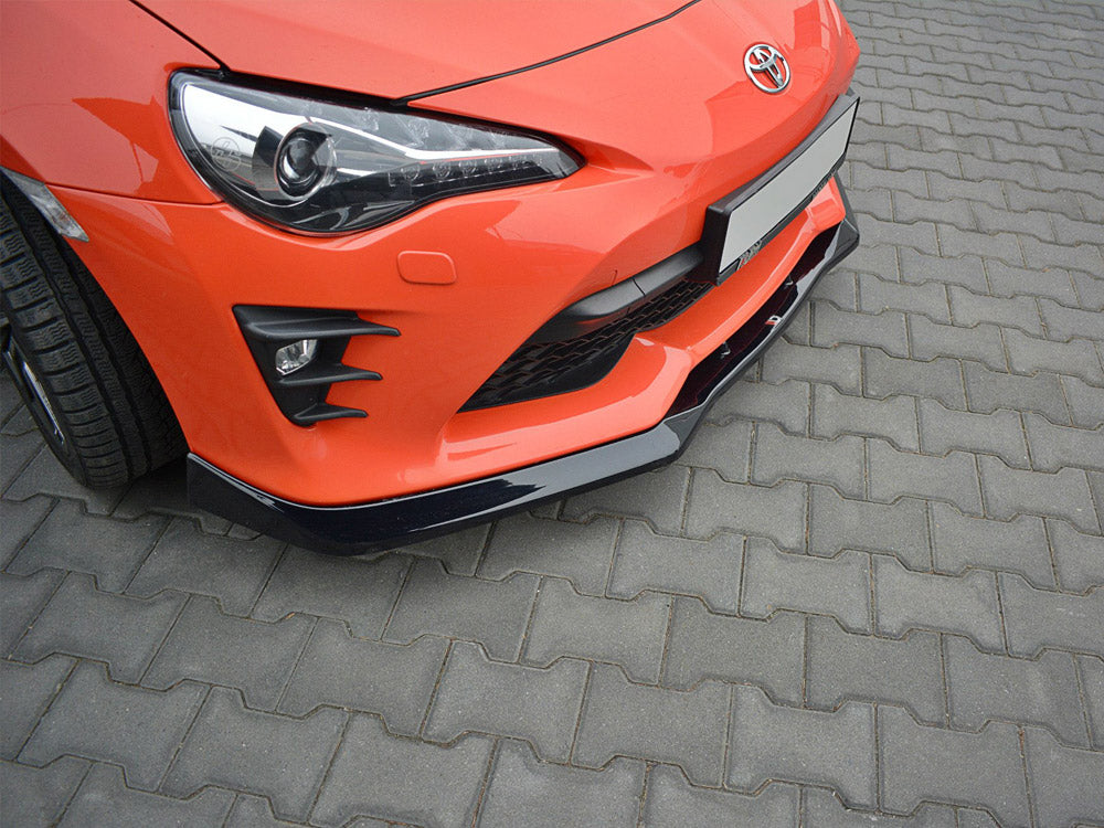 Front Splitter V.1 Toyota GT86 Facelift 2017-UP Maxton Design