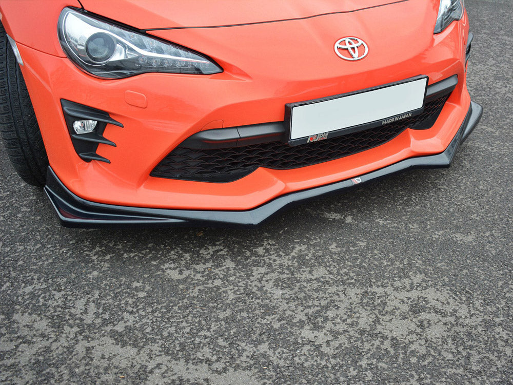 Front Splitter V.2 Toyota GT86 Facelift 2017-UP Maxton Design