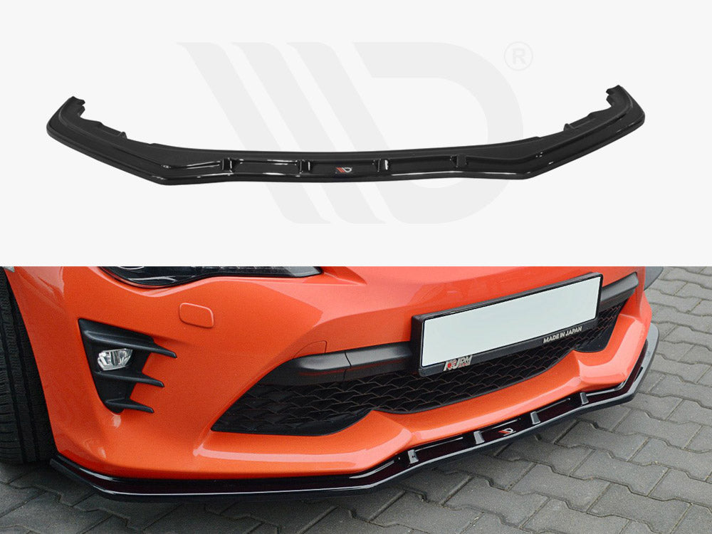 Front Splitter V.3 Toyota GT86 Facelift 2017-UP Maxton Design