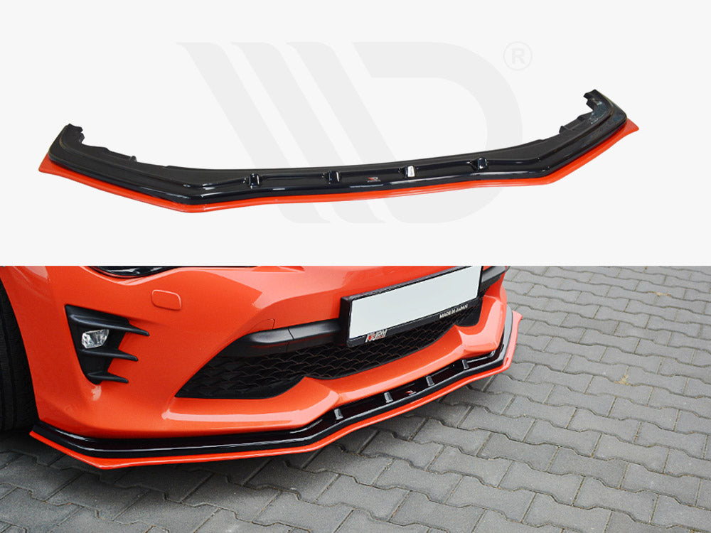 Front Splitter V.4 Toyota GT86 Facelift Maxton Design