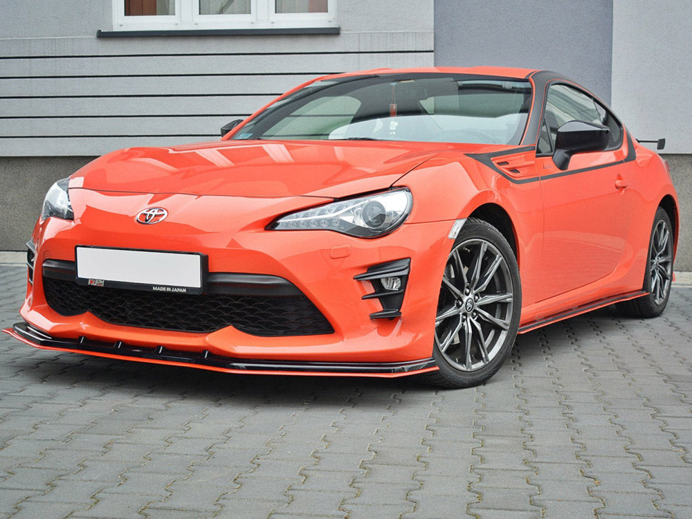 Front Splitter V.4 Toyota GT86 Facelift Maxton Design