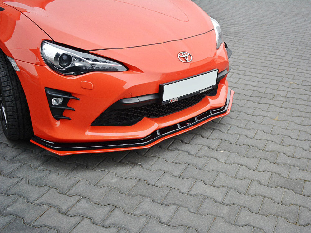 Front Splitter V.4 Toyota GT86 Facelift Maxton Design