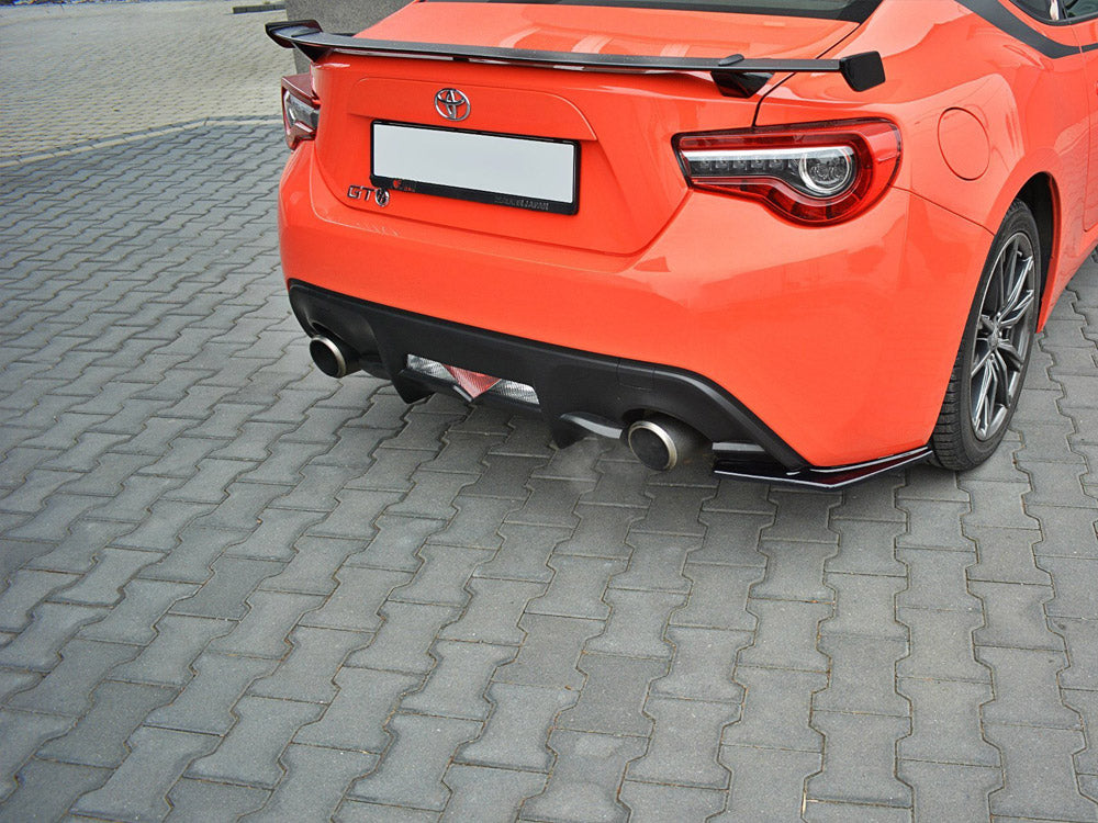 Rear Side Splitters V.1 Toyota GT86 Facelift 2017-UP Maxton Design