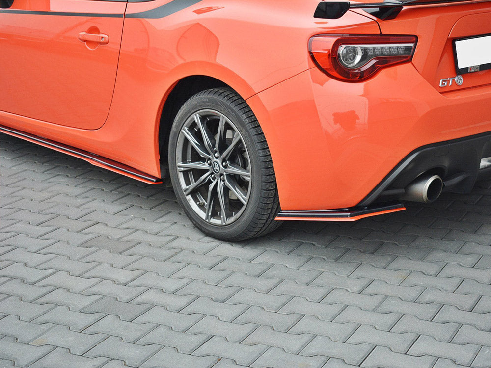 Rear Side Splitters V.2 Toyota GT86 Facelift Maxton Design