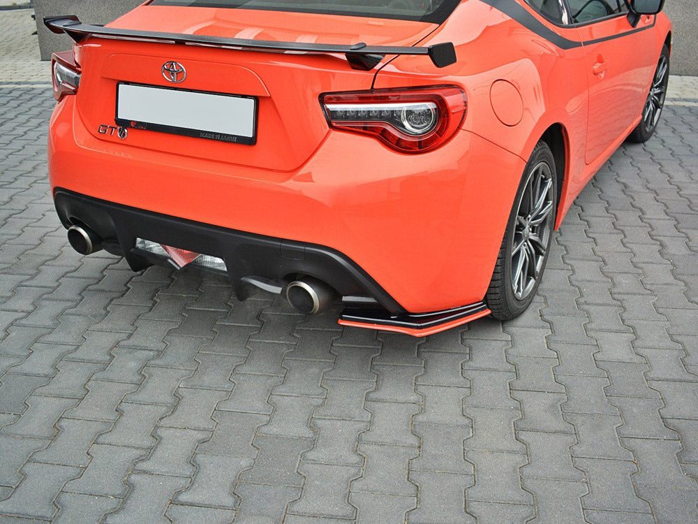 Rear Side Splitters V.2 Toyota GT86 Facelift Maxton Design