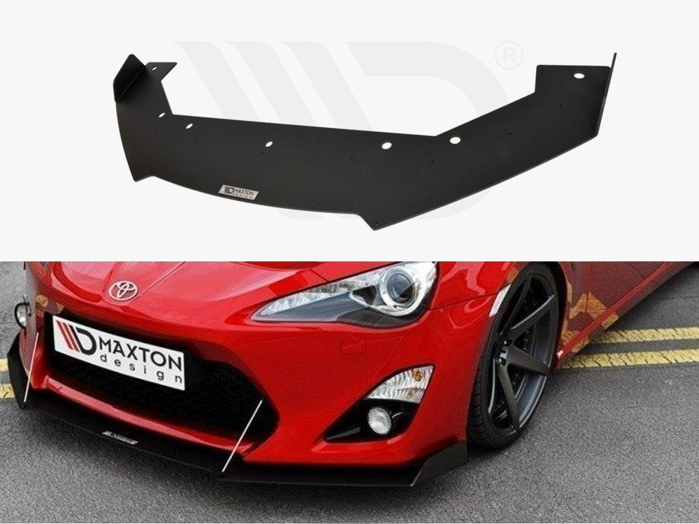 Front Racing Splitter Toyota GT86 (With Wings) 2012-2016 Maxton Design