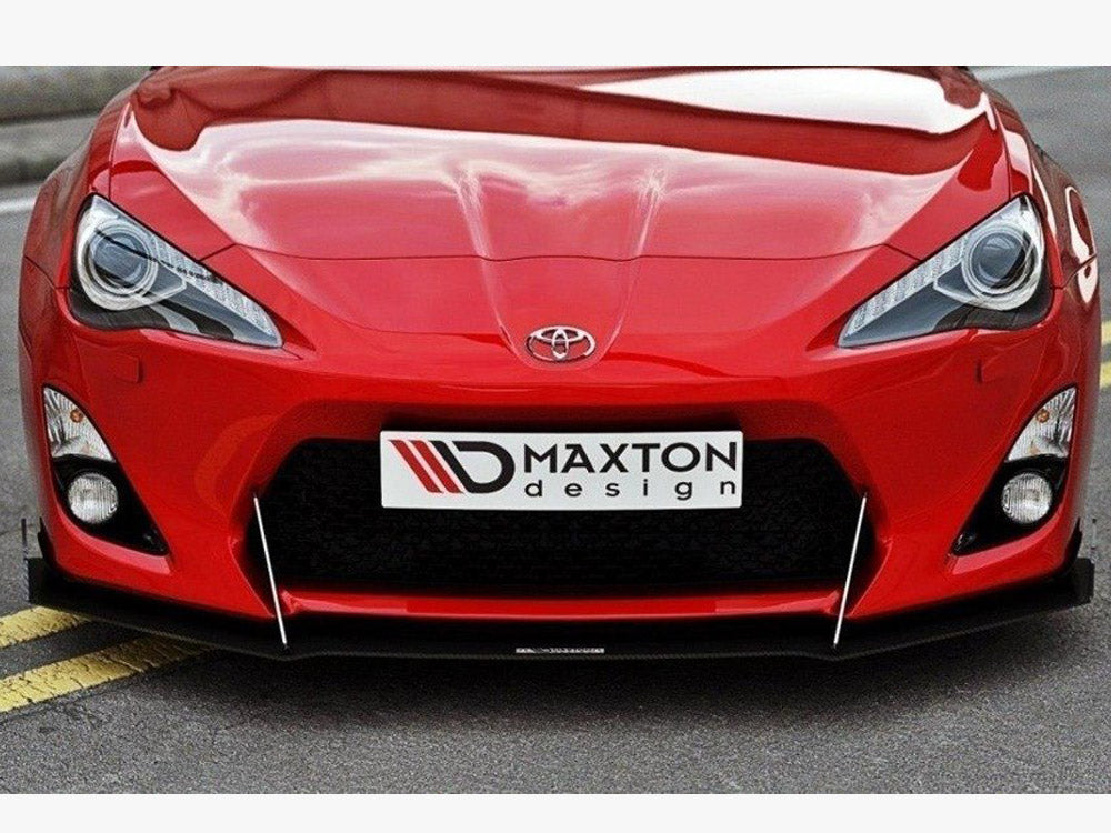 Front Racing Splitter Toyota GT86 (With Wings) 2012-2016 Maxton Design